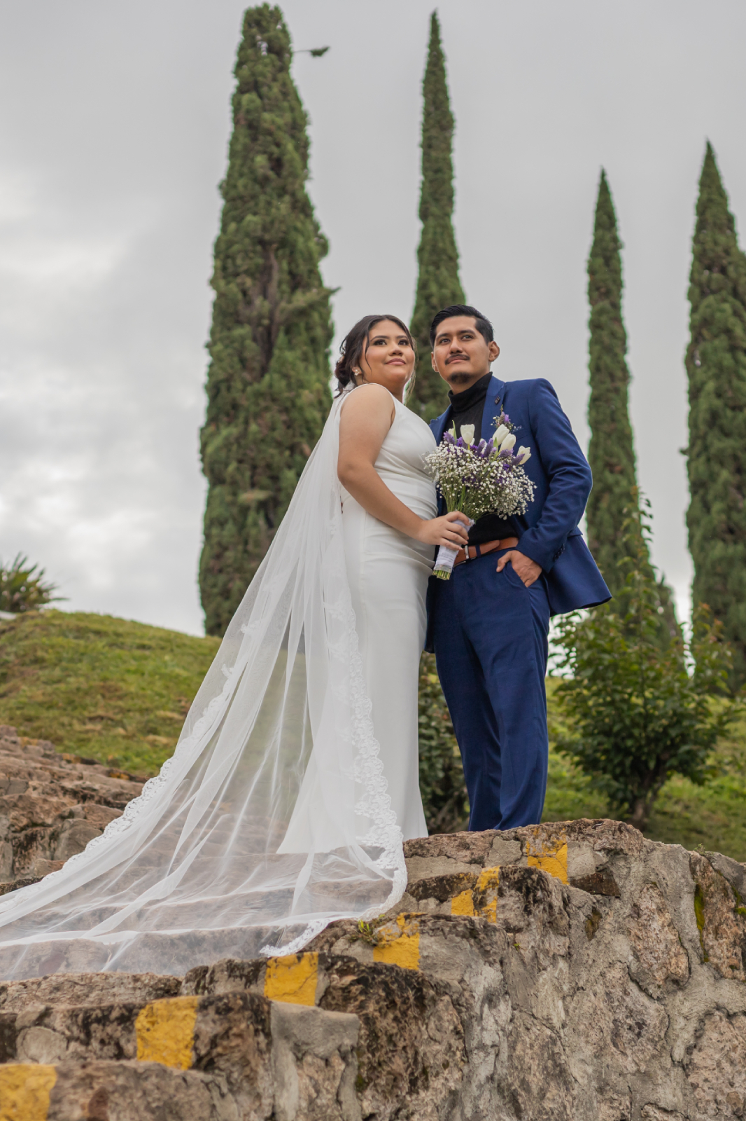 Nancy Bañuelos y Christian Rios